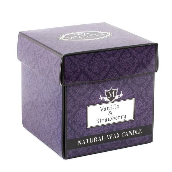 Natural Wax Candle (Fragrance) Baby Powder & Berry Twist