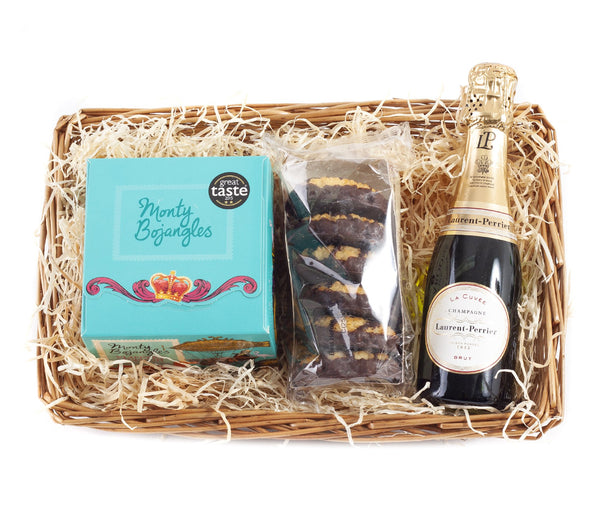 Champagne Hamper with Laurent Perrier Champagne Deluxe