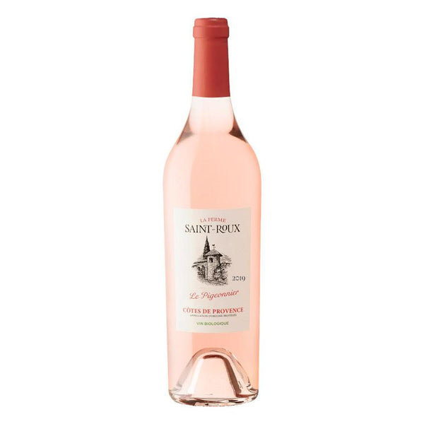 Rose Wine Chateau Saint-Roux Pigeonnier Organic Cotes de Provence Rose