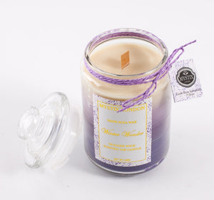 Wooden Wick Candle Winter Wonder